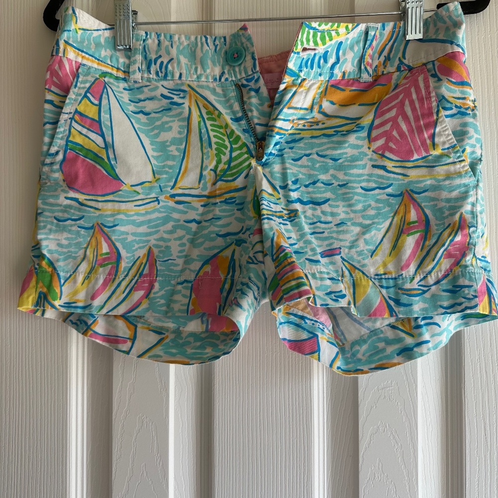 Lilly Pulitzer Callahan Shorts You Gotta Regatta
